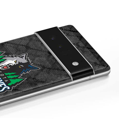 NBA Minnesota Timberwolves Dark Rust Google Pixel 6 Pro Skin